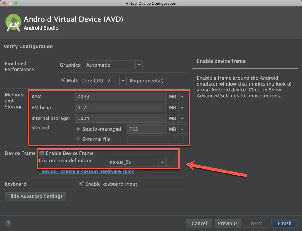 设置硬件参数和皮肤