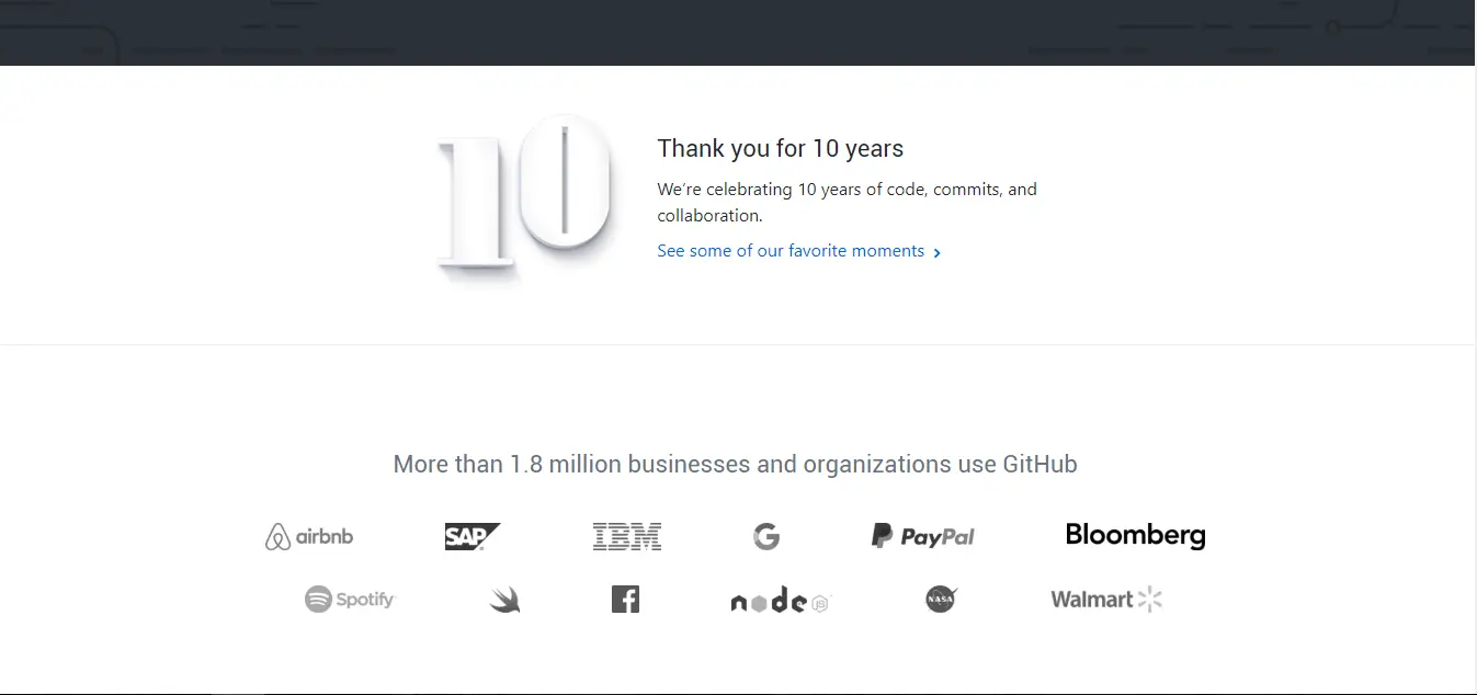 网页开发社区类GIthub