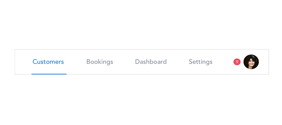 选项卡设计规范