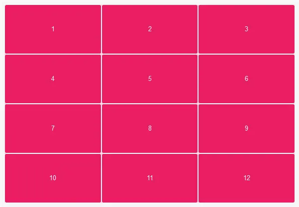 重复的网格轨道演示1