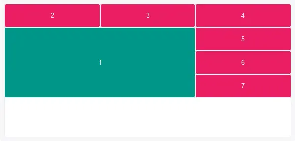 网格项目跨越行列演示1