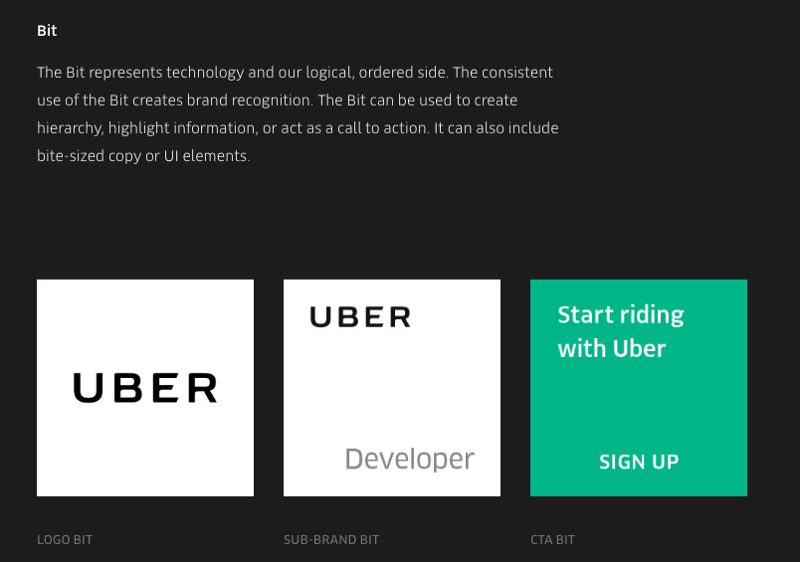 Uber的 主要灵活组件示例