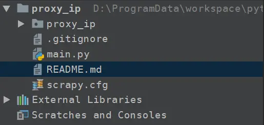 创建 .gitignore 与 README.md