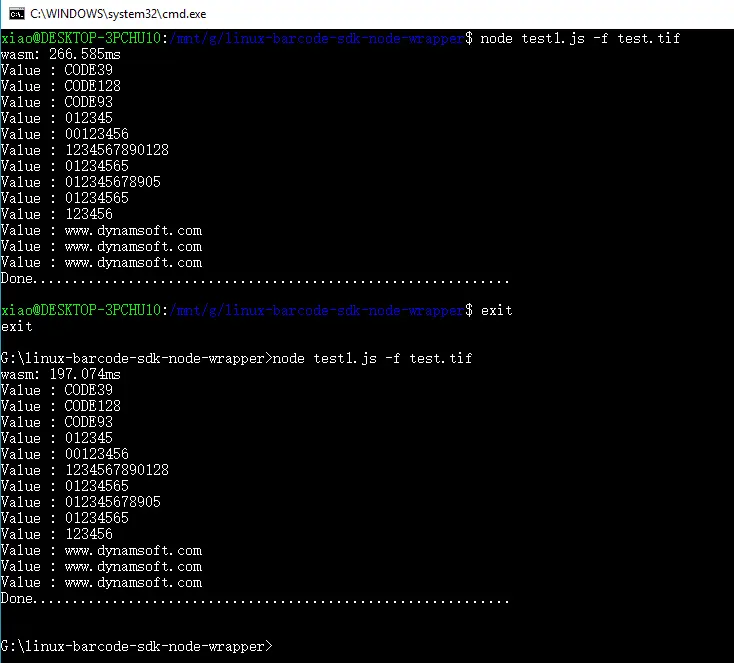 WebAssembly Windows Linux