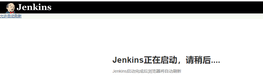 JenKins启动