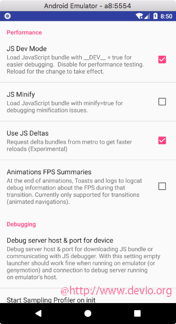 DevSettingsActivity