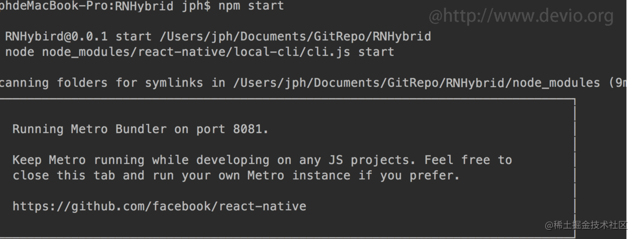 React Native Android混合开发实战教程_https://bianchenghao6.com/blog_Android_第10张