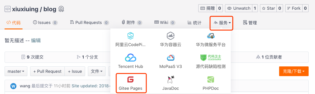 Pages