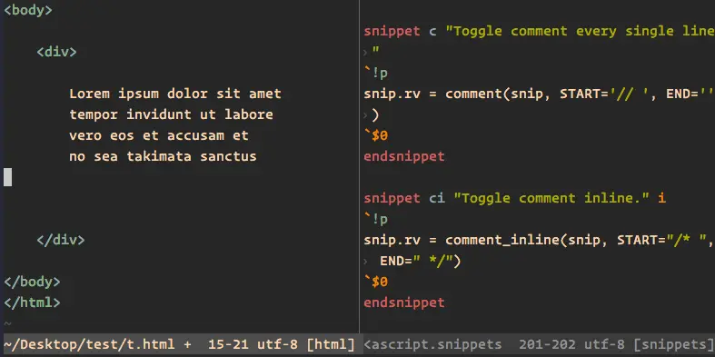 python-snippets-to-comment