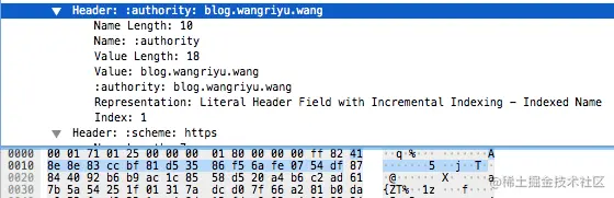 Literal Header Field with Incremental Indexing - Indexed Name