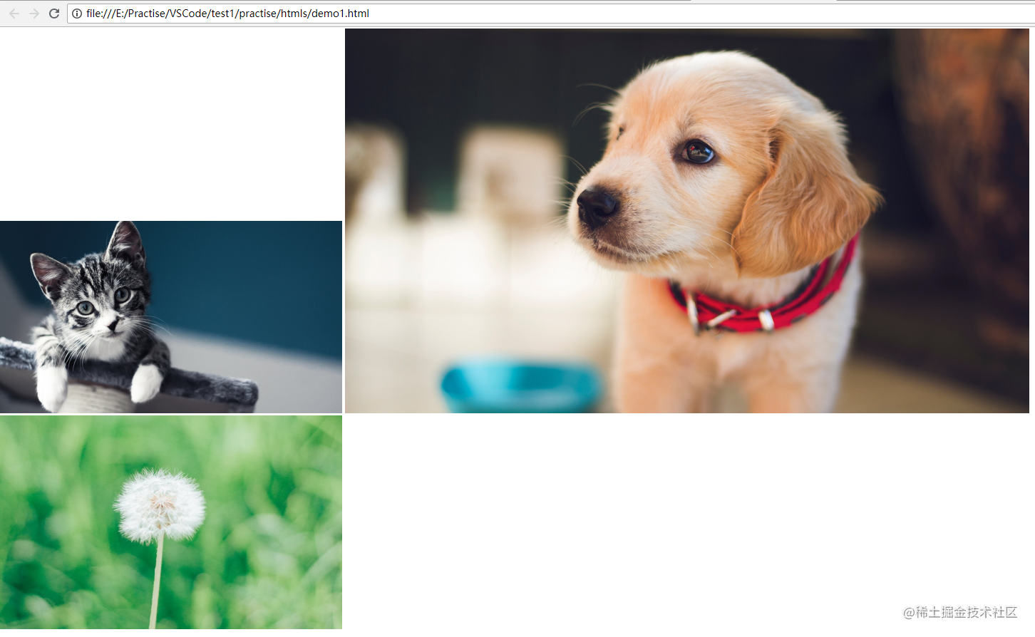 原生js实现轮播图--第一章图片展示 - 掘金