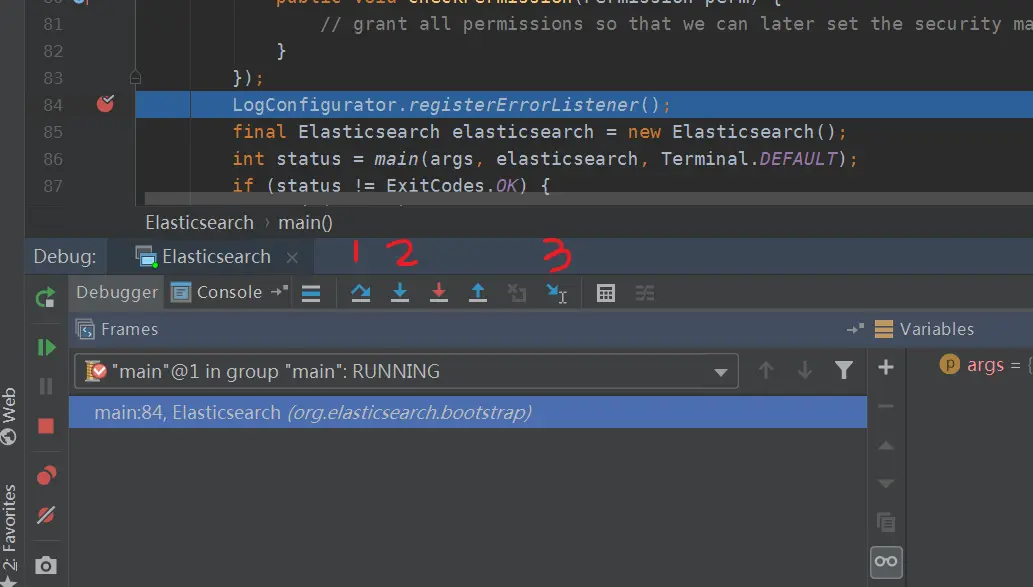 IDEA 2018.2 调试按钮