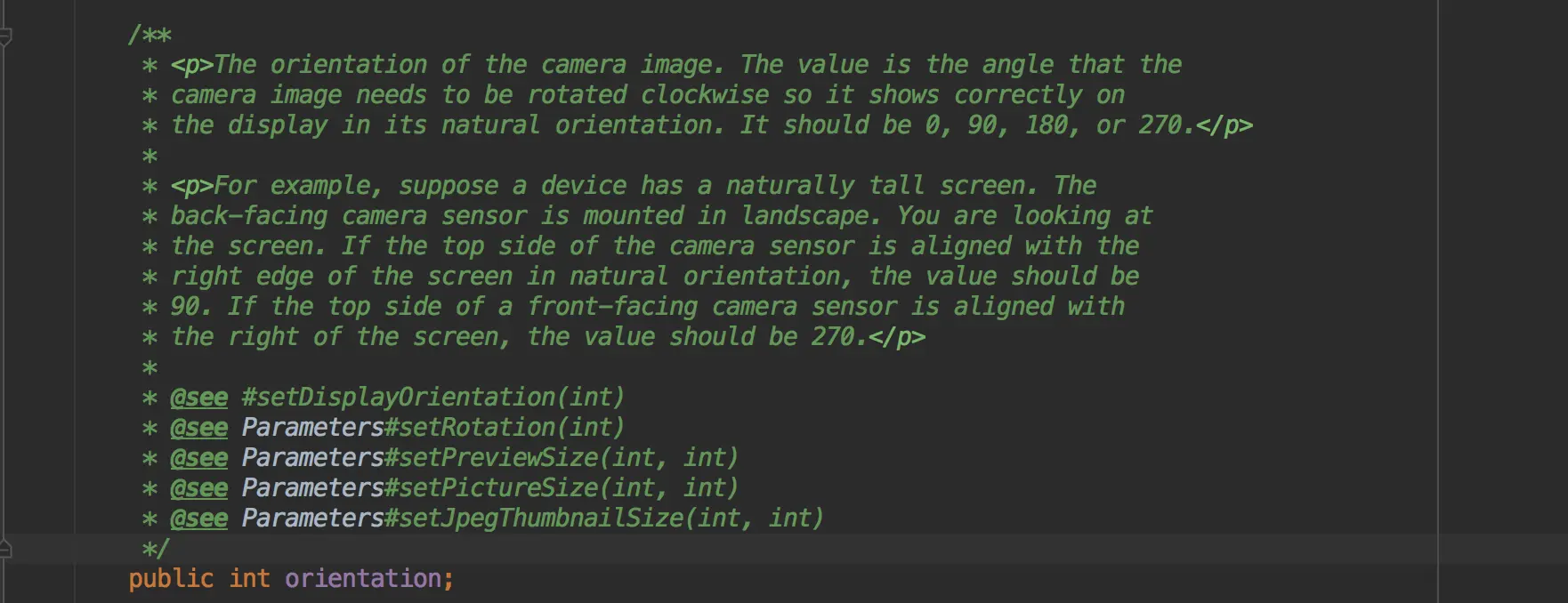 camera_orientation_description
