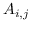 $ {A_ I，J} $