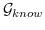 $ \ mathcal {G} _ {}知道$
