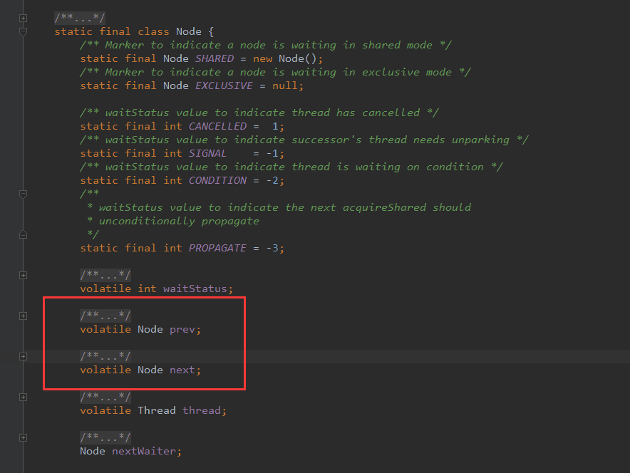 AbstractQueuedSynchronizer.Node