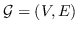 $ \ mathcal {G} =（V，E）$