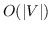$ O（\ vert V \ vert）$