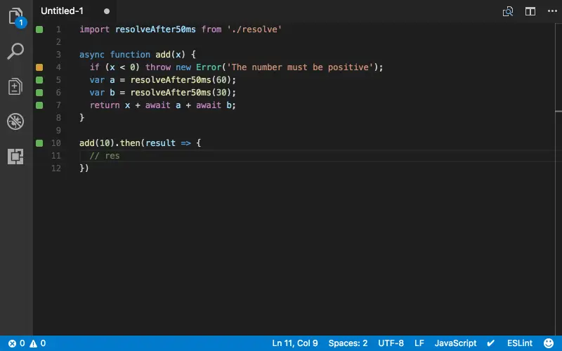 Quokka.js in VS Code