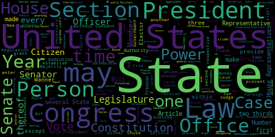 一个简单的例子