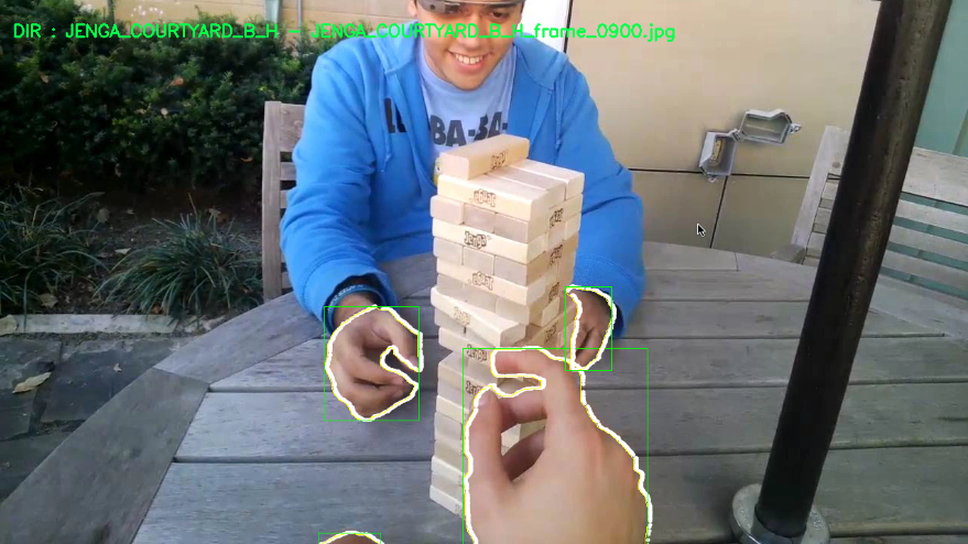 Egohands数据集示例