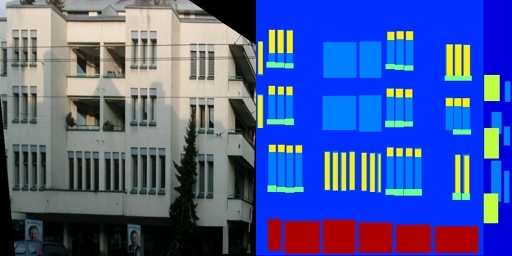 facades数据集示例