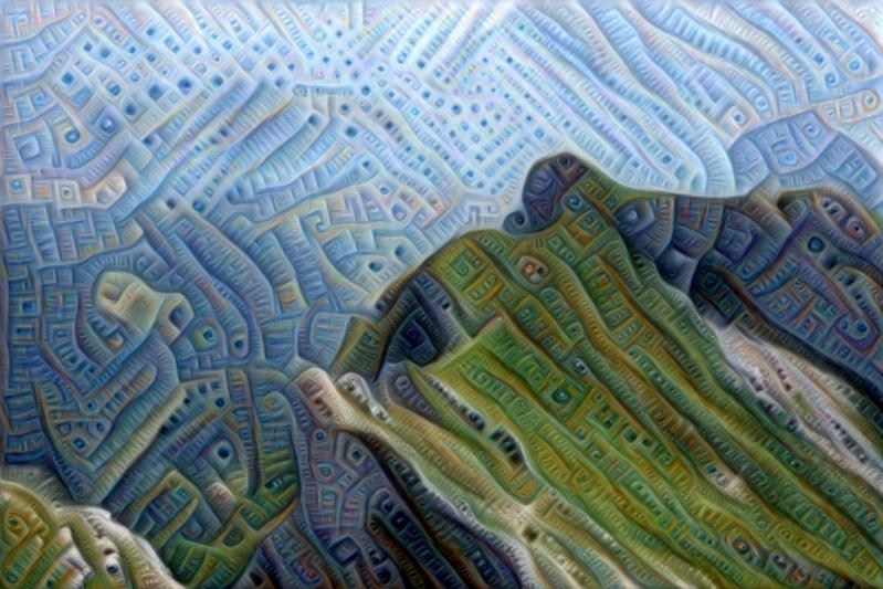 mixed3a的DeepDream结果