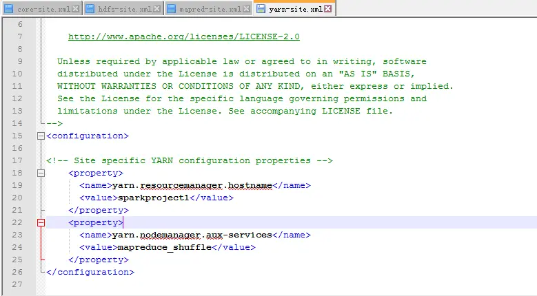 yarn-site.xml