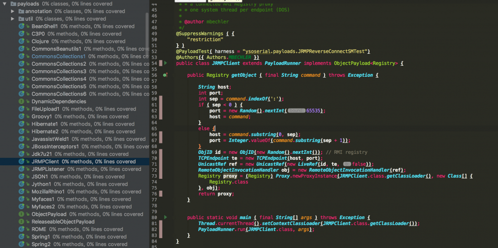 一次攻击内网rmi服务的深思