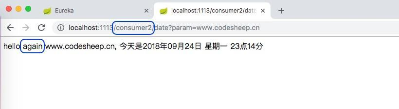 成功实现服务调用