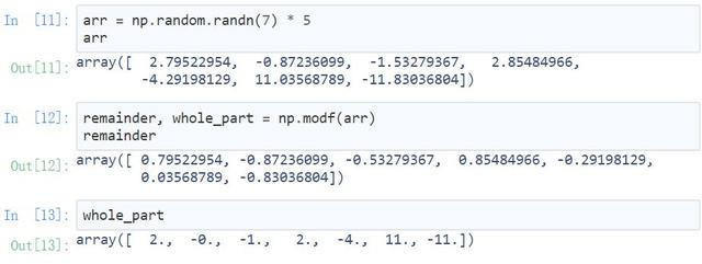 教程｜通用函数：快速的元素级数组函数