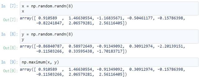 教程｜通用函数：快速的元素级数组函数