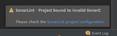 IDEA SonarLint未配置提醒