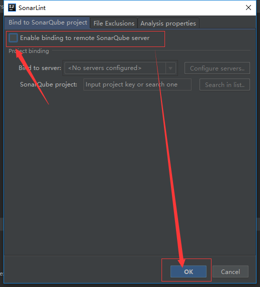 IDEA SonarLint关闭远程服务
