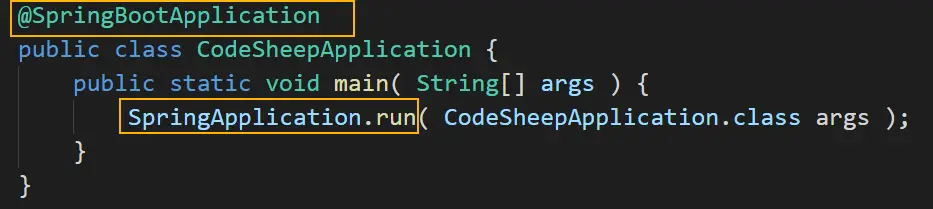 SpringBoot 的两个关键元素