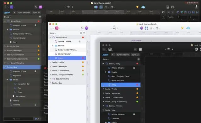 首款sketch主题管理插件-主题大师 for china