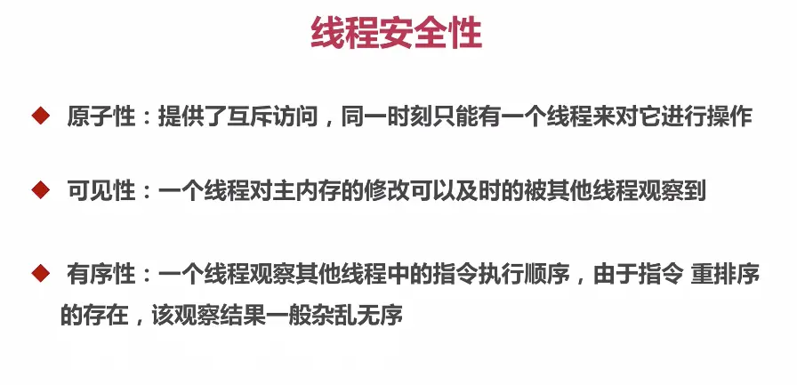 线程安全性的三个方面