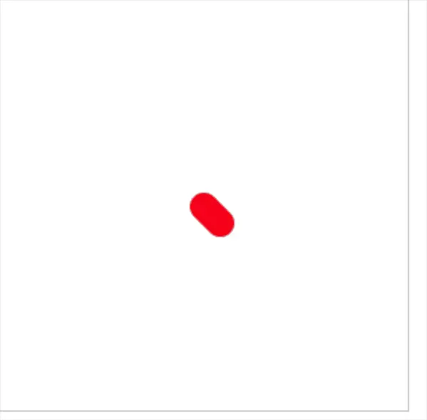 一个动态圆出现问题的显示效果