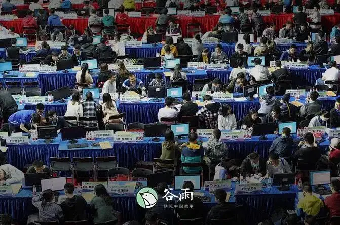 程序设计大赛现场 图片 | 泱波（视觉中国）