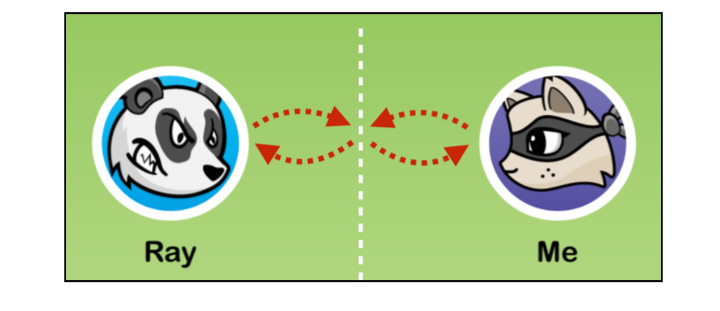 bounce-off animation