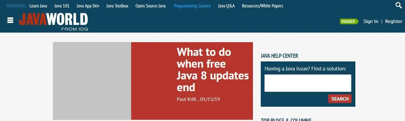 自学JAVA的十大网站你不知道哪个呢