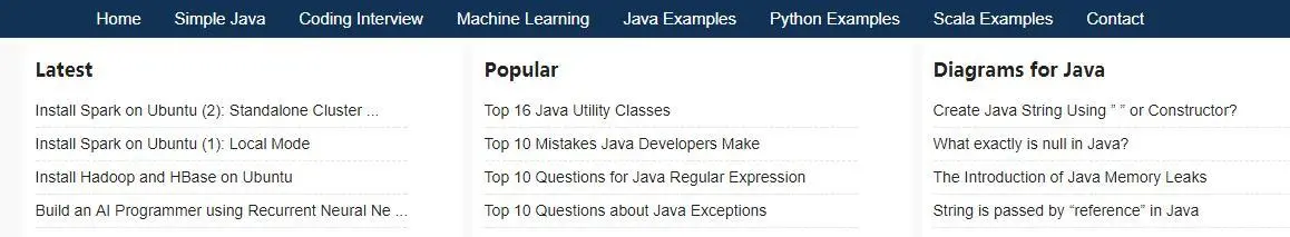 自学JAVA的十大网站你不知道哪个呢