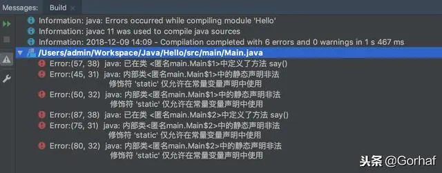 “全栈2019”Java第一百一十章：局部内部类与匿名内部类区别详解