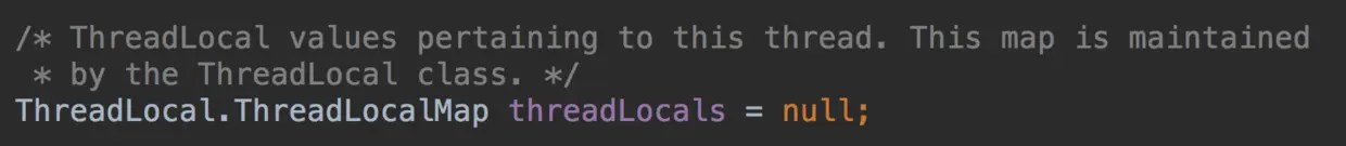 Thread#threadLocals