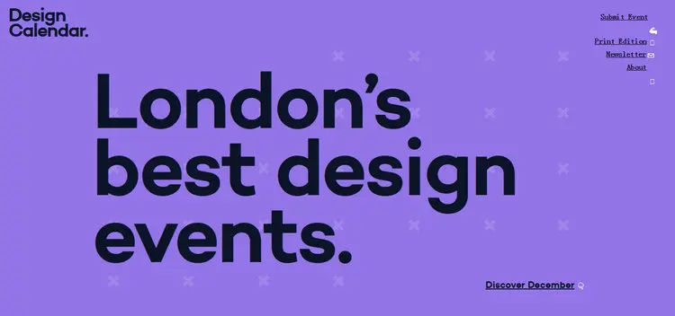 designcalendar网站设计