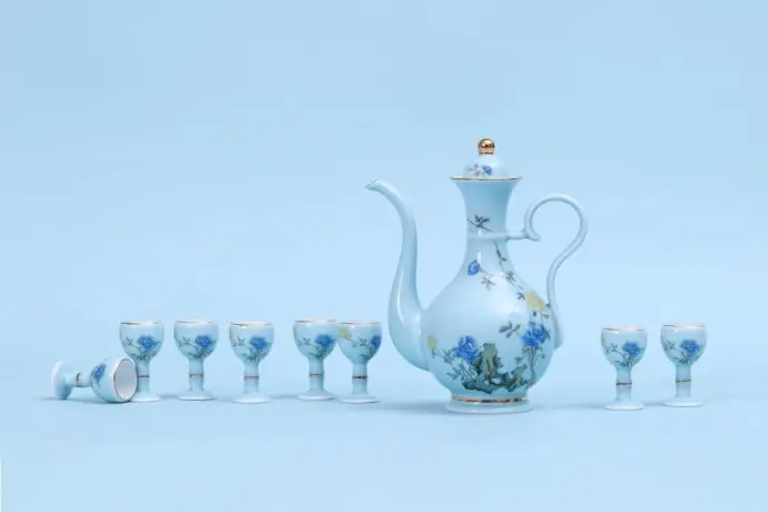 礼贺新年|宝瓷林·玉堂春·酒具