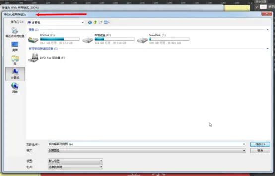 【将优化结果存储为】对话框