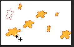 选中一个小图标