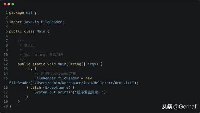 “全栈2019”Java异常第五章：一定会被执行的finally代码块