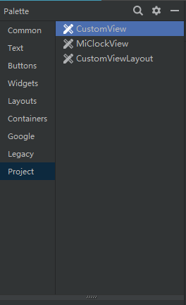 Project Custom View